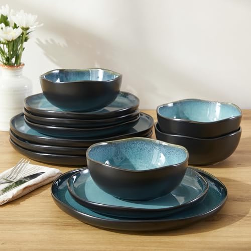 Stoneware Dinnerware Sets for 4