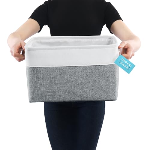 15x11in Canvas Storage Baskets 3 Pack (3 Count)