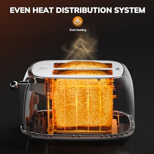 Smart Touch Screen Toaster 2 Slice