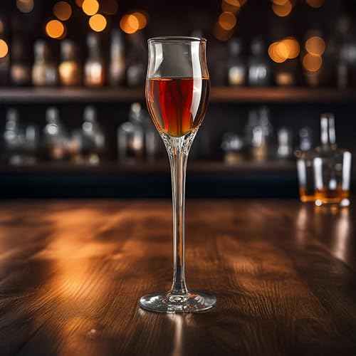 Quatrophil Liqueur Glasses Crystal