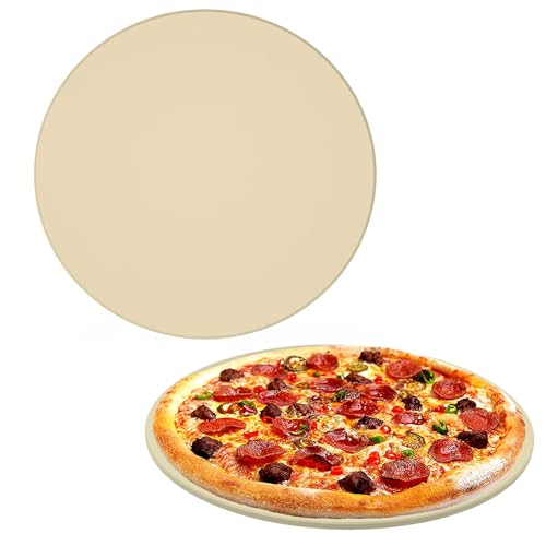 15" Round Pizza Stone for BBQ Oven Grill