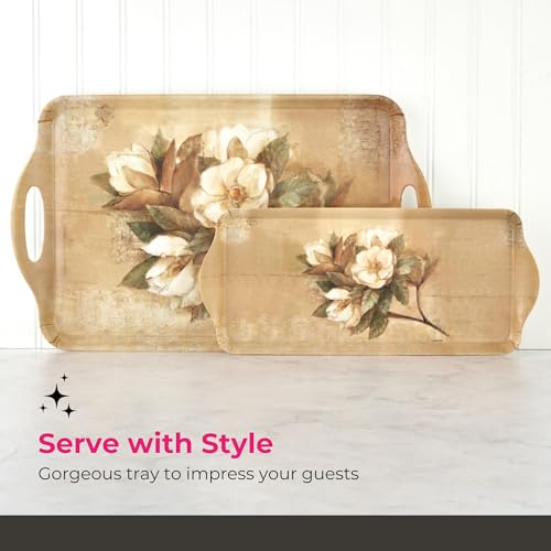 Sugar Magnolia Collection Melamine Tray