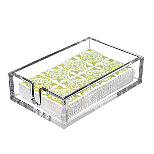 Acrylic Guest Towel Napkin Holder