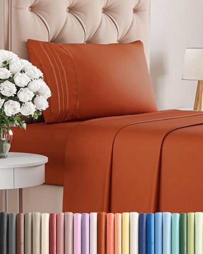 Twin Size 3 Piece Sheet Set