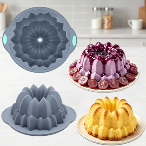 4 Pieces Silicone Cake Pan (4 Count)