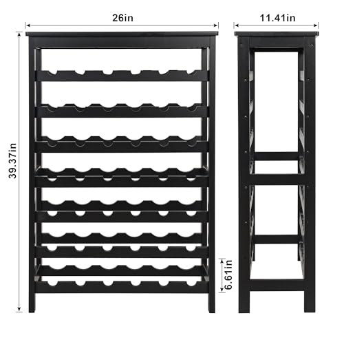 42 Bottles Bamboo Wine Rack (42 Count)