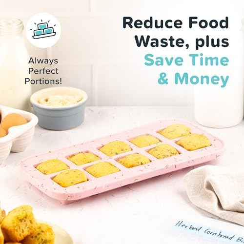 2 Tbsp Silicone Freezer Molds with Lids