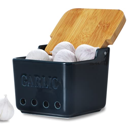 Garlic Keeper with Lid