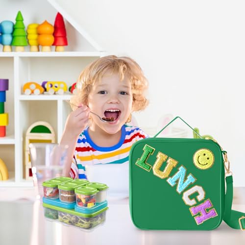 Insulated Lunch Bag With Adjustable Shoulder Strap