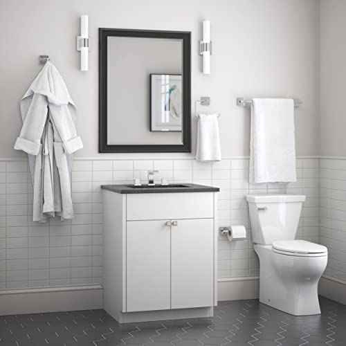 Towel Rack 24 Inch Polished Chrome Towel Bar for Bathroom