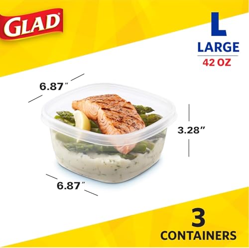 GladWare Tall Entree Containers (6 Count)