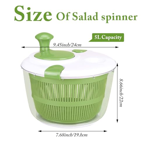 Large Salad Spinner with Lid