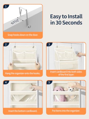 5 Tier Over the Door Organizer