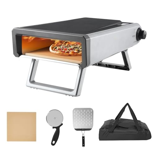 12 in Portable Propane Pizza Oven
