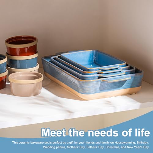 Casserole Dishes for Oven (4 Count)