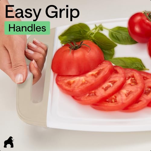 BPA Free Reversible Kitchen Cutting Board (3 Count)