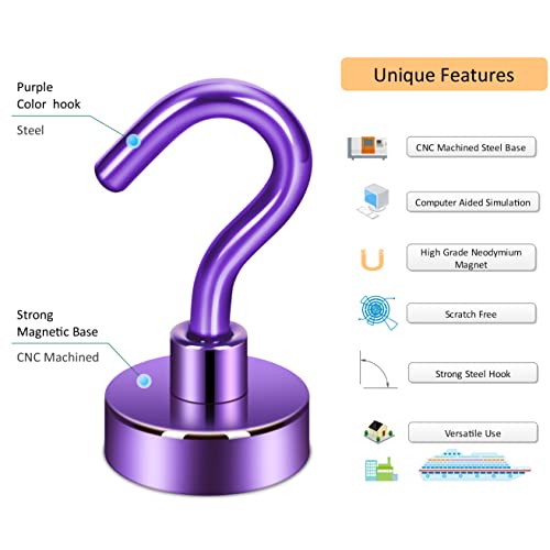 Magnetic Hooks (10 Count)