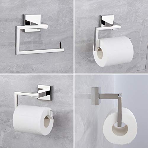 Bathroom Toilet Paper Holder SUS304 Stainless Steel Kitchen Washroom Tissue Roll Dispenser Wall Mounted Rustfree 5