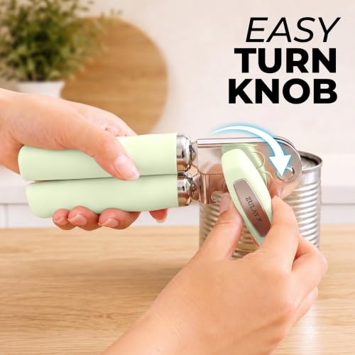 Stainless Steel Swing Open Manual Can Opener Comfortable Grip
