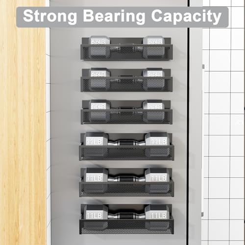 Magnetic Spice Rack for Refrigerator (6 Count)