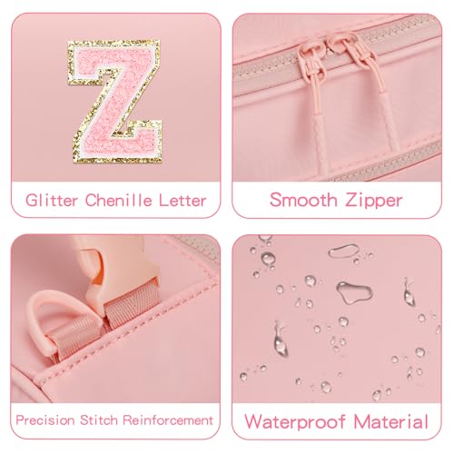 Lunch Box Kids Large Initial Insulated Lunch Bag for Girls
