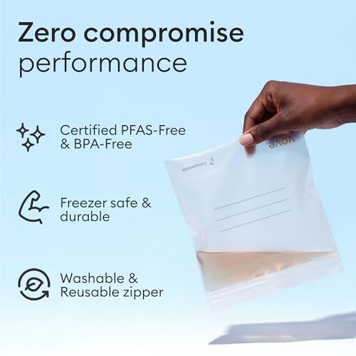 Compostable Snack Zip Bags 50 Count