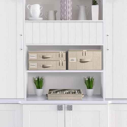 Platter Storage Case for Dinnerware (2 Count)