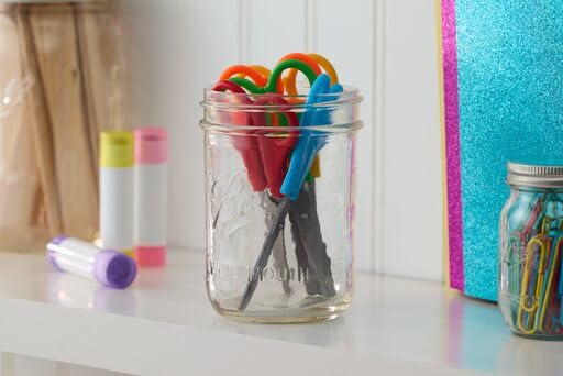 Wide Mouth Glass Mason Jars with Lids and Bands (36 Count)