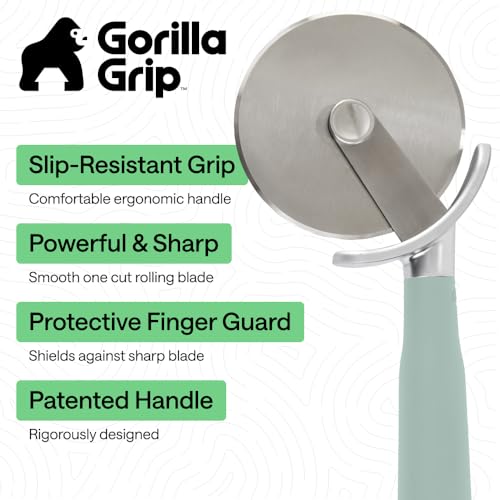 Patented Stainless Steel Large Pizza Cutter Wheel