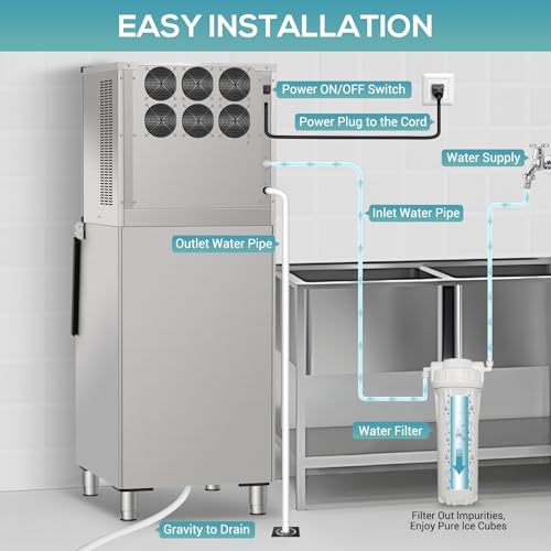 Commercial Ice Maker Machine 400Lbs