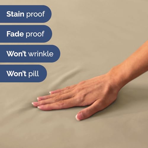 Short Queen Size 4 Piece Bed Sheet Set