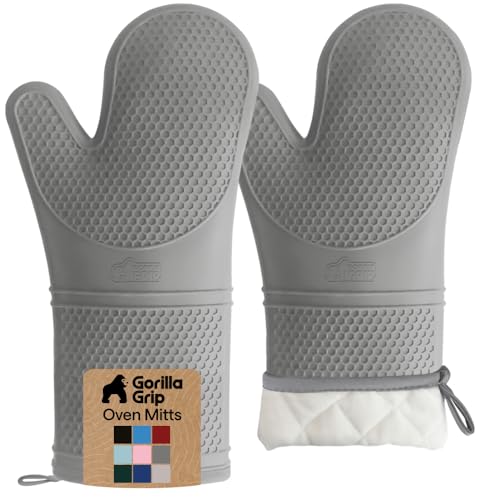 Silicone Oven Mitts (2 Count)