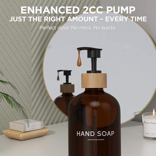 Hand and Dish Soap Dispenser Set (2 Count)