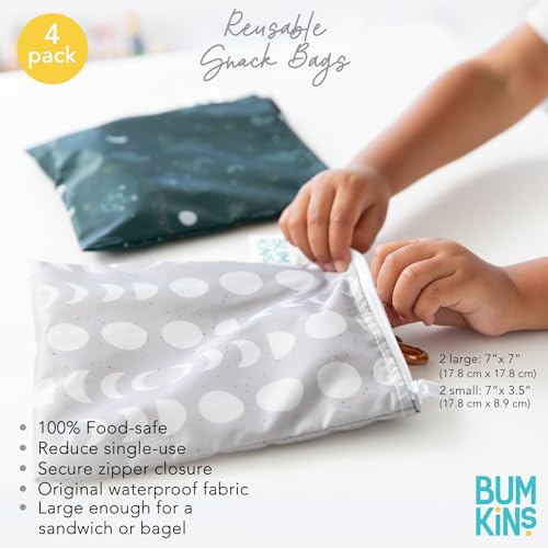 Reusable Sandwich and Snack Bags