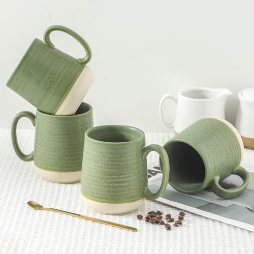Porcelain Coffee Mugs Set of 4 (4 Count)