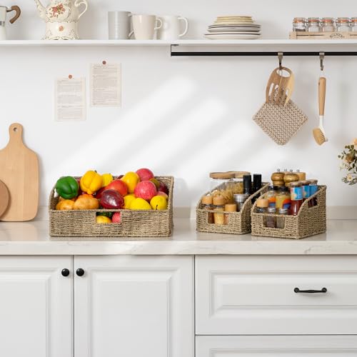 Seagrass Storage Baskets (3 Count)