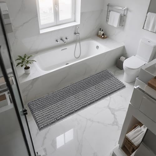 Bathroom Runner Rug 60x24 Inch (10.0333 Sq Ft)
