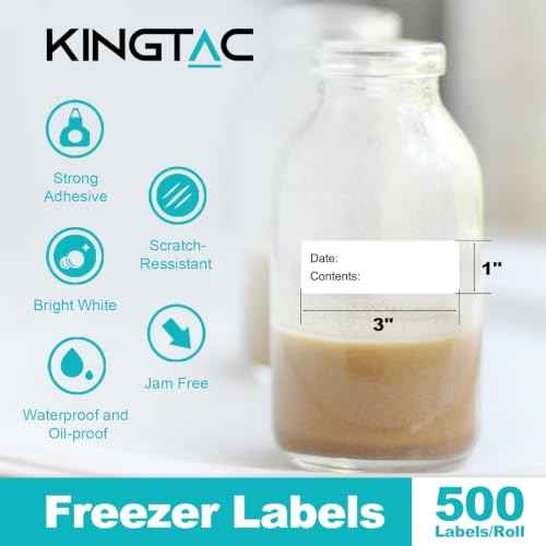500pcs Food Labels (500 Count)