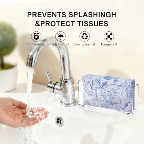 Acrylic Guest Towel Holder for Bathroom