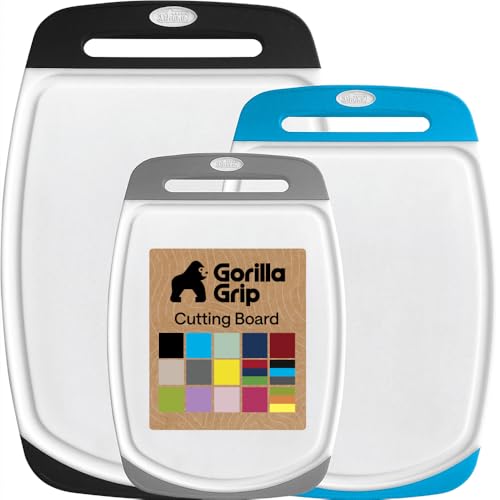 BPA Free Reversible Cutting Board (3 Count)