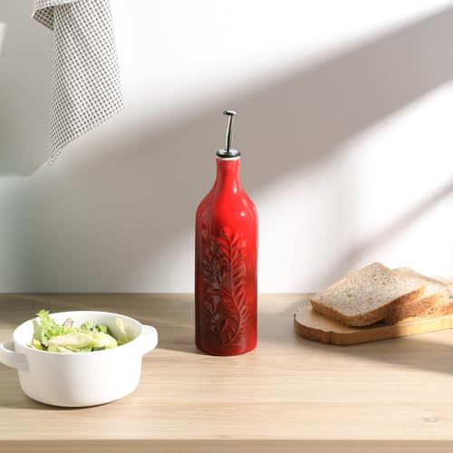 Sweejar Large Olive Oil Dispenser Bottle with Spout