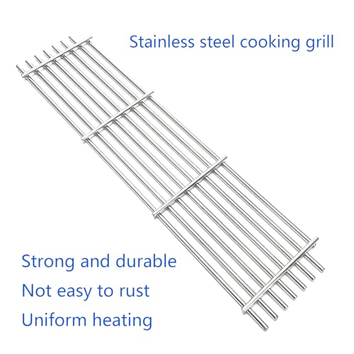 23-1/4" Stainless Steel Grid grates Replacement for Viking VGBQ 30 in T Series, VGBQ 41 in T Series, VGBQ 53 in T Series Viking Grill Grate VGBQ300T,VGBQ0302T Gas Grill