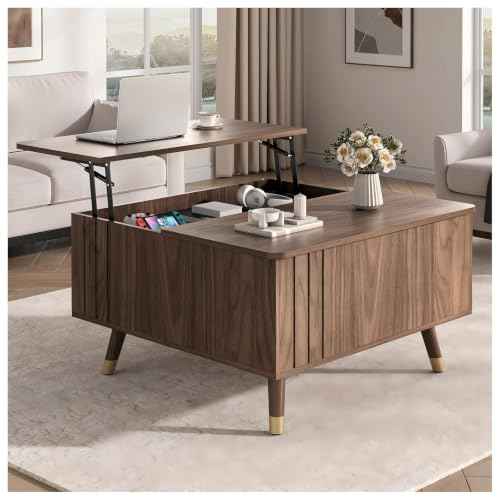 Lift Top Coffee Table with Storage for Living Room