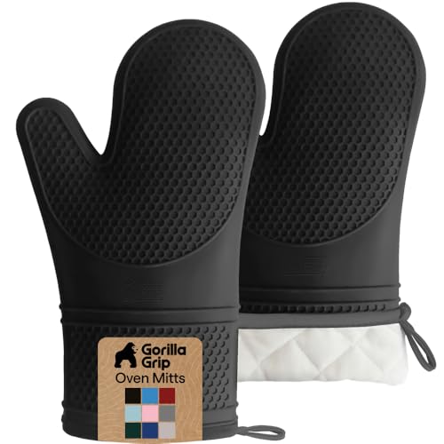Silicone Oven Mitts (2 Count)