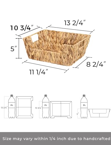 Pantry Baskets for Organizing (2 Count)
