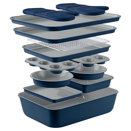 Nonstick Stackable Bakeware Set