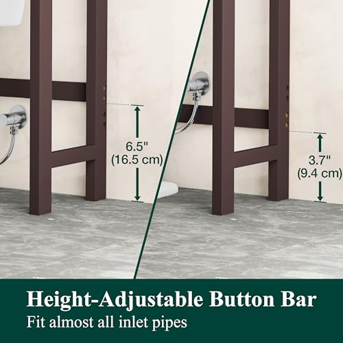 Bamboo Over The Toilet Storage Cabinet (4 Count)
