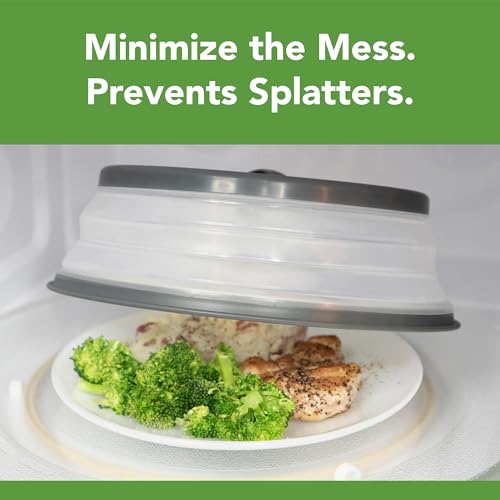 Collapsible Microwave Splatter Cover