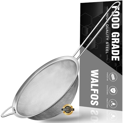 6.95 Inch Fine Mesh Strainers