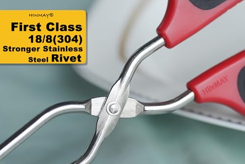 Stainless Steel Kitchen Scissor Tongs Set
